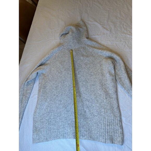 Babaton The Group Women’s Merino Wool Turtleneck Sweater Small Gray - Picture 9 of 9